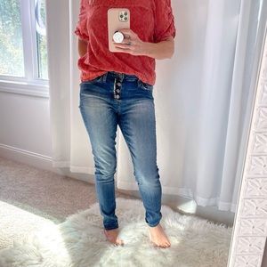 Bridge by Gly Midrise Ankle Skinny Jeans